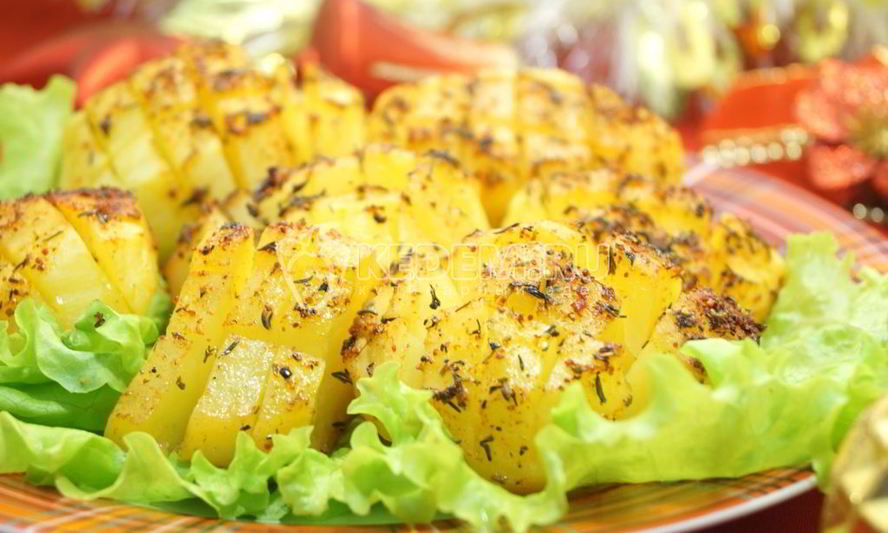 Рецепт запеченного картофеля сибирского ананас