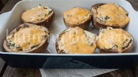 запеченные баклажаны с творогом и сыром