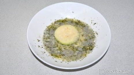 жареные кабачки в сырной панировке