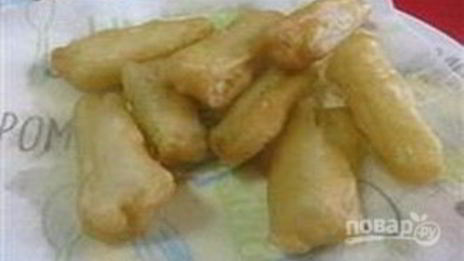 жареные стебли сельдерея