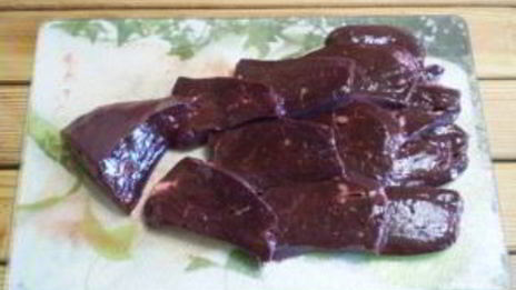 говяжья печень жареная