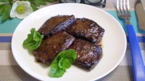 говяжья печень жареная