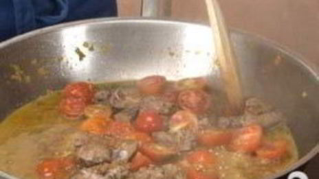 кростини с куриной печенью