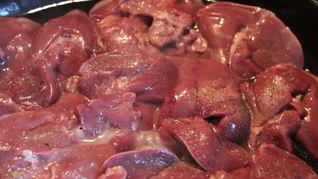 Куриная печень по-мароккански