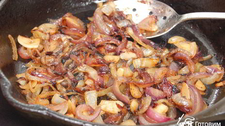 куриная печенка с овощами