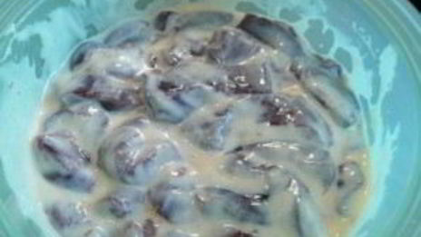 печень говяжья на сковороде