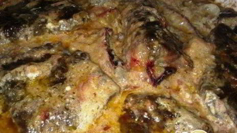 печень говяжья в имбирно-сливовом соусе