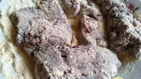 печень говяжья в имбирно-сливовом соусе