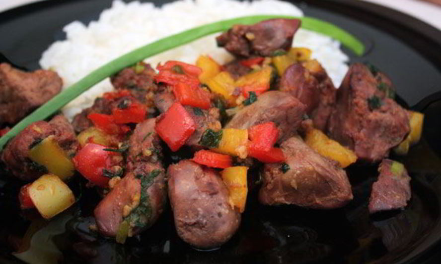 Рецепт печени по-японски