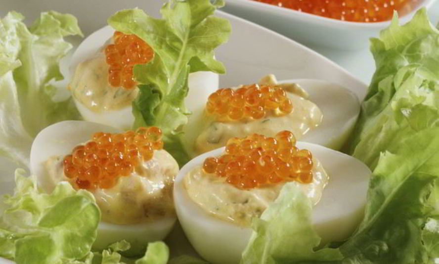 Рецепт печени трески с яйцом