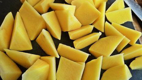 печень в беконе с картофелем