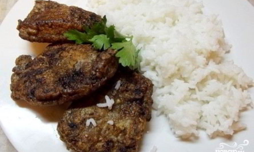 Рецепт печени в кляре