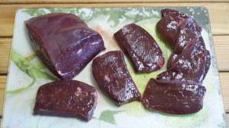 жареная печень с луком