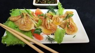 Китайские паровые пельмени