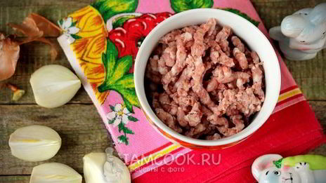 ленивые пельмени на сковороде