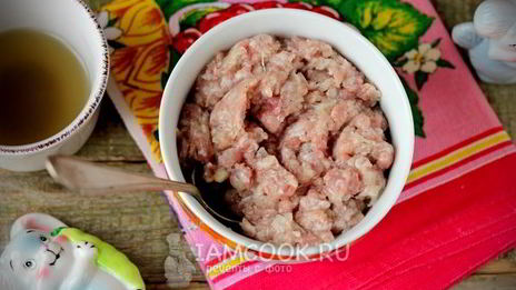 ленивые пельмени на сковороде