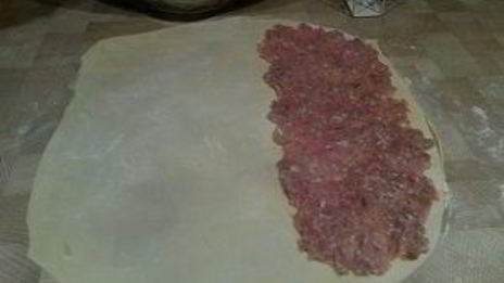 ленивые пельмени в овощном соусе