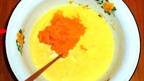 морковно-шафрановое пельменное тесто