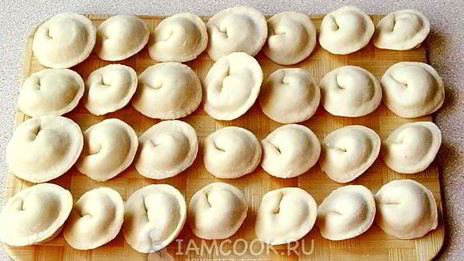 пельмени из трески и свинины