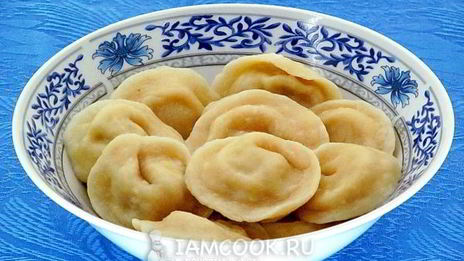 пельмени из трески и свинины