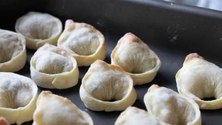 Пельмени с грибами