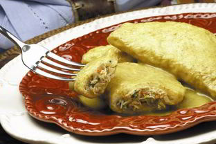 Пельмени с крабовым мясом