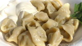 Пельмени с редькой