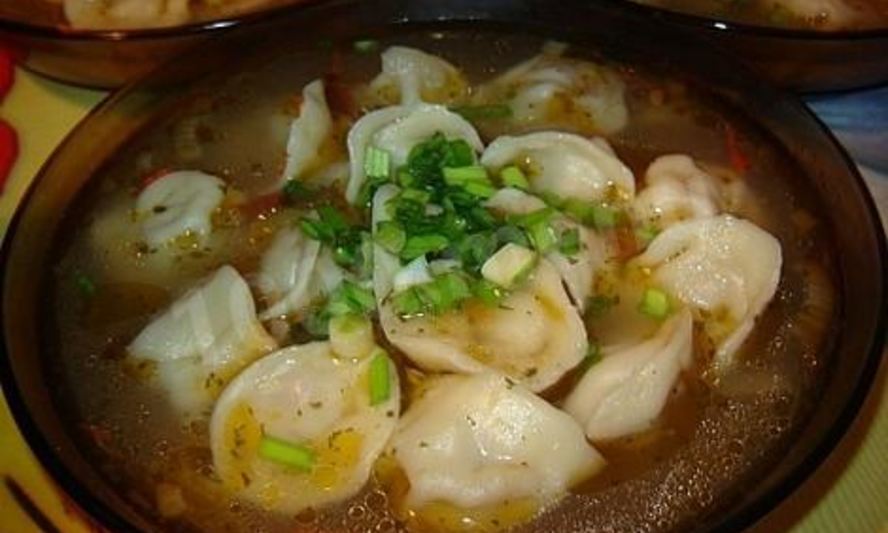 Рецепт пельменей с зеленью