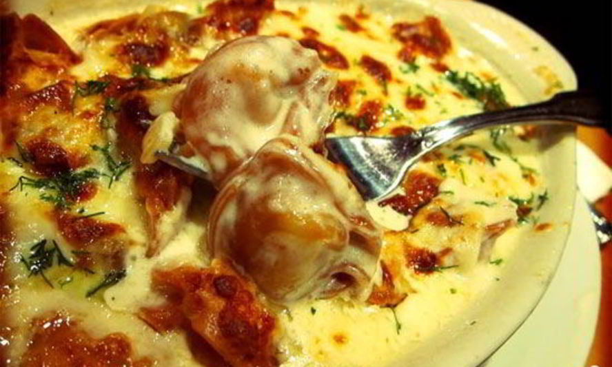 Рецепт пельменей в духовке под соусом