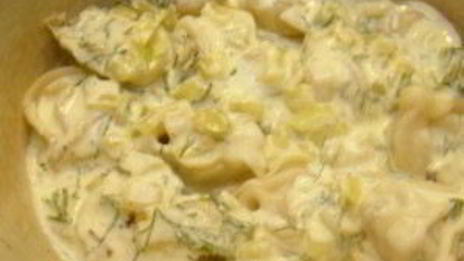 пельмени в духовке под соусом