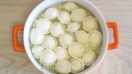 пельмени в духовке с лечо