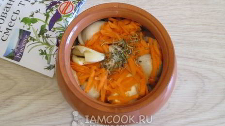 пельмени в горшочках в духовке