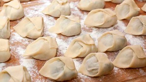 рыбные пельмени