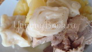 Штрудли из пельменного теста в мультиварке