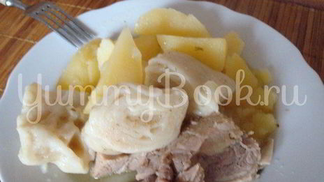 штрудли из пельменного теста в мультиварке