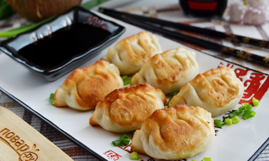 Рецепт японских жареных пельмешков гедза