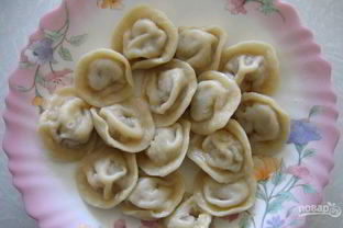 Заварное тесто на пельмени