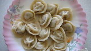 Заварное тесто на пельмени