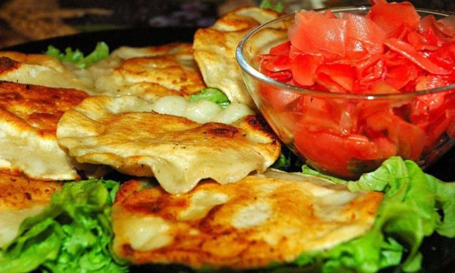 Рецепт жареных эбей-вонтонов