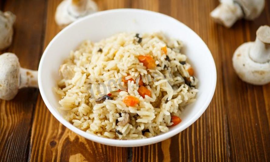 Рецепт грибного плова с шампиньонами