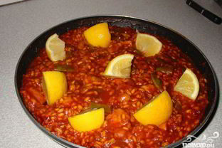 Куриная паэлья