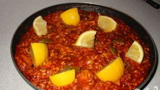 Куриная паэлья