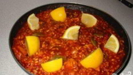 куриная паэлья