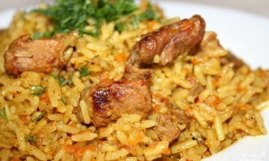 Рецепт обычного плова