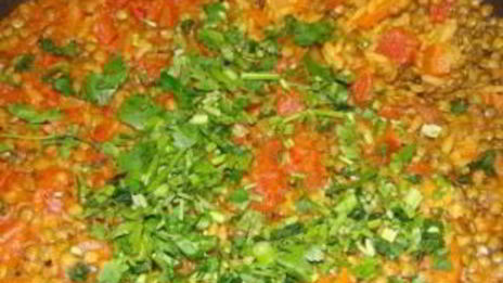 плов из чечевицы