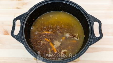 плов из гречки со свининой