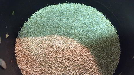 плов из киноа с миндалем