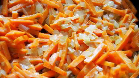 плов с фрикадельками в духовке