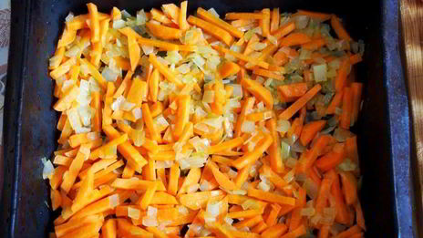 плов с фрикадельками в духовке