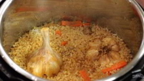 плов с говядиной